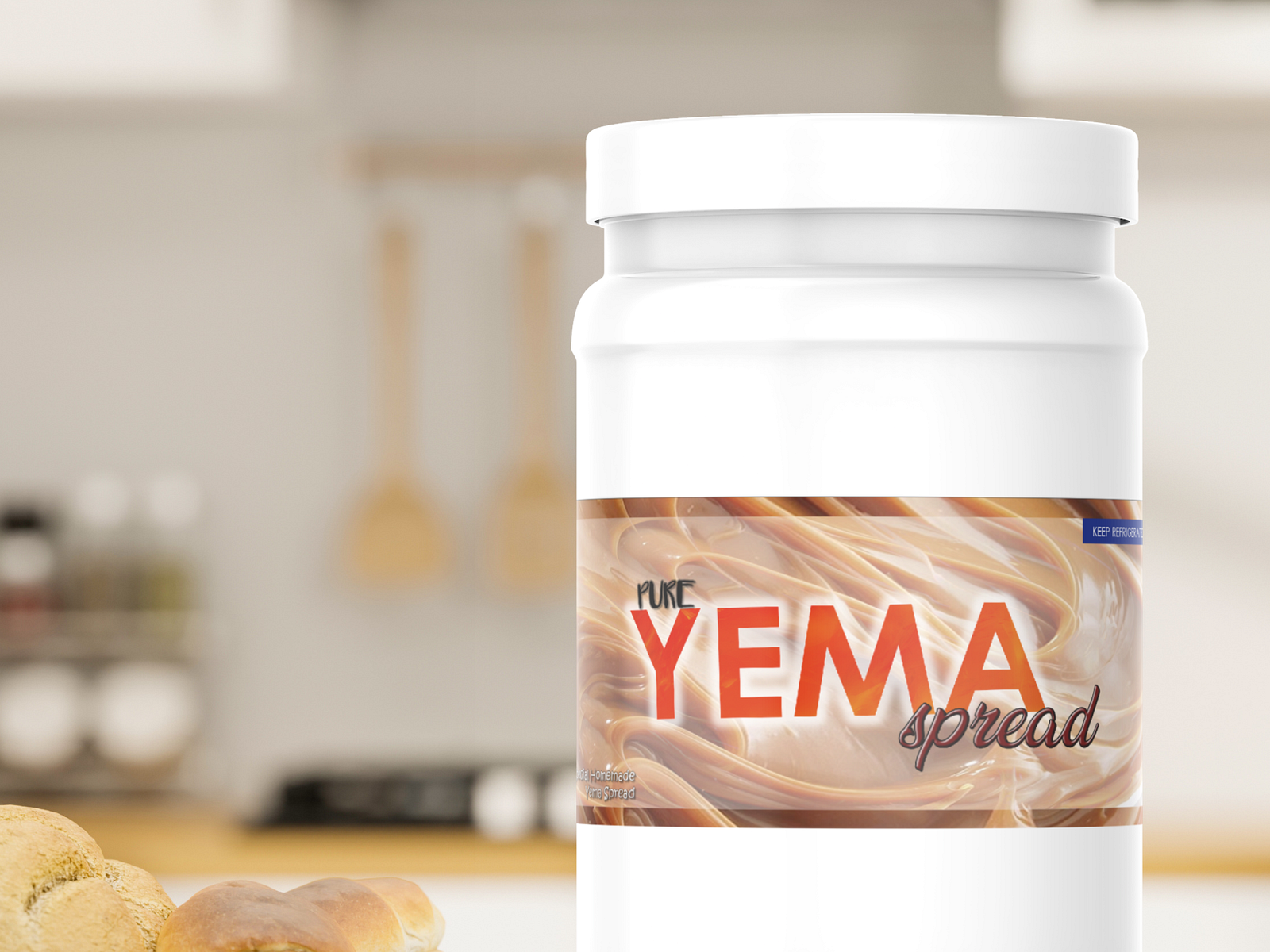 Yema Spread Label by Michelle Ann Manalo on Dribbble