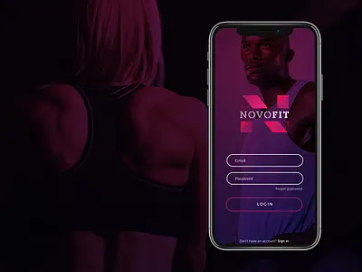 Novofit Branding branding design fitness graphic design logo ui