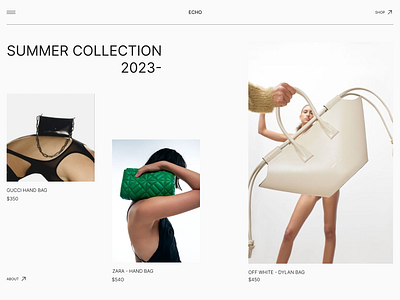 E-commerce Concept collection concept ecommerce ecommerce store fashion fashion store landing landing page shop store website ui ui design ui ux web deisgn webdeisgn website