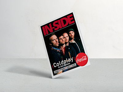 IN-SIDE Magazine brand identity editorial graphic design