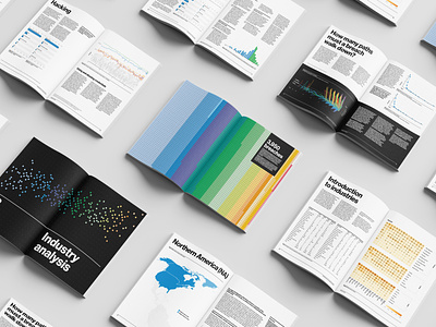 Verizon's DBIR Report annual report branding campaign cybersecurity data breach data visualization design interactive report modern print report security verizon visual identity web design