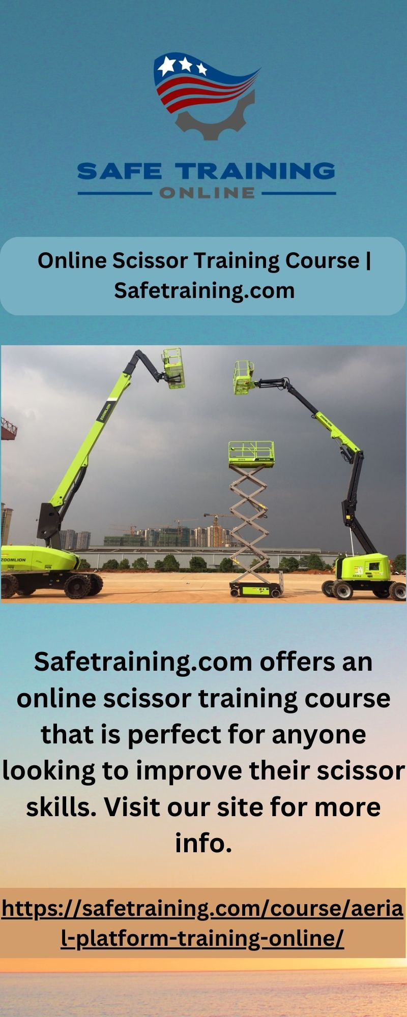 Online Scissor Training Course | Safetraining.com by SAFE Training ...