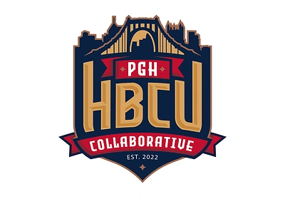 PGH HBCU Collaborative Brand Identity branding crest design graphic design illustration logo logo design stationary typography ui vector