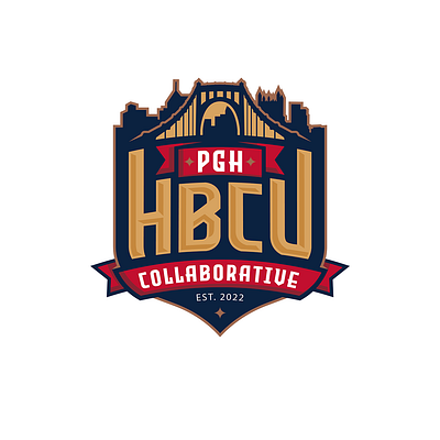 PGH HBCU Collaborative Brand Identity branding crest design graphic design illustration logo logo design stationary typography ui vector