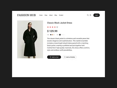 Product Showcase UI design ui web web design