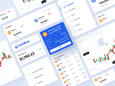 Component - Crypto Trading Platform analytics app finance bitcoin blockchain chart clean component crypto app crypto currency crypto trading crypto wallet dashboard data visualization ethereum exchange one week wonders productivity selling solana ui ux