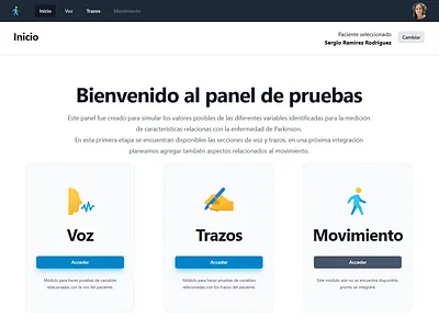 Panel de pruebas para proyecto de tesis
