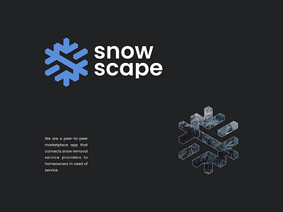 Snow Scape branding character design designlogo graphic design icon logo logodesign slogo snow symbol vector