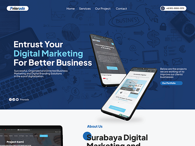 Digital Agency Website Design & Management agency themes design design website digital agency website digital marketing website website website design website redesign website template website themes