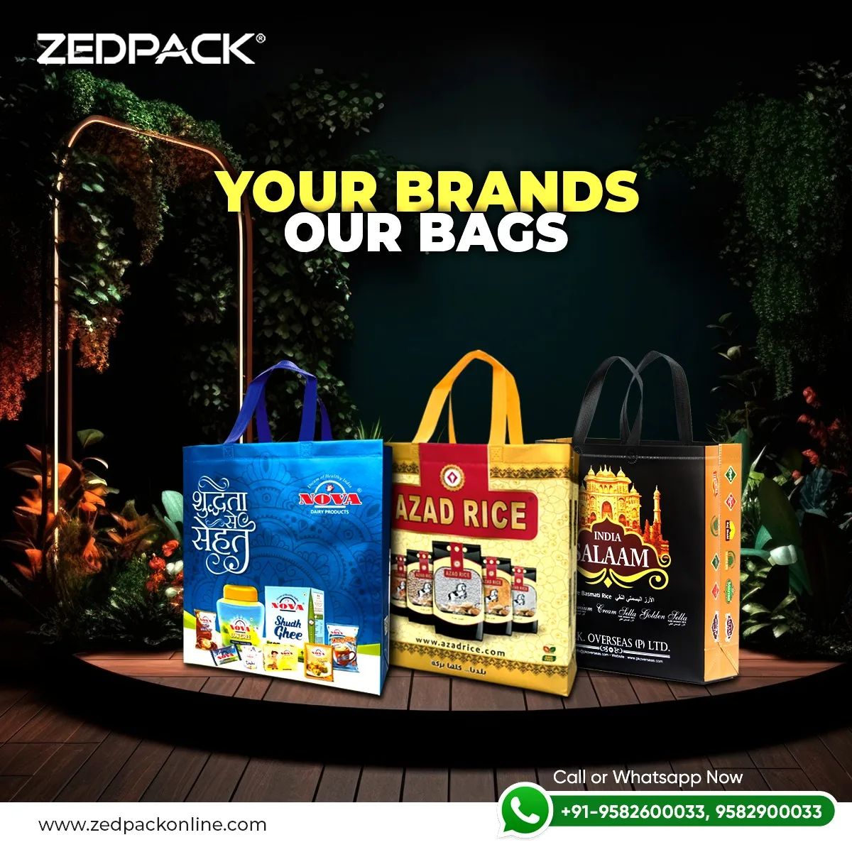 Printed Non Woven Bag Manufacturer From Aligarh, Uttar Pradesh, India -  Latest Price