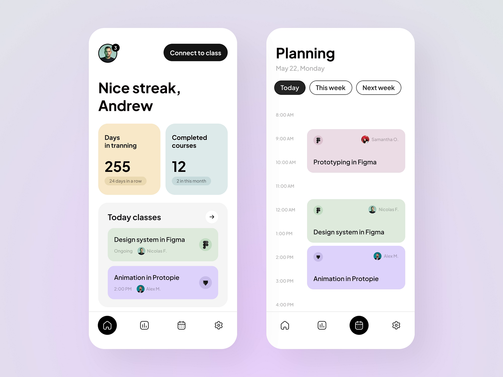 Education App Concept UI/UX by Ronas IT | UI/UX Team on Dribbble