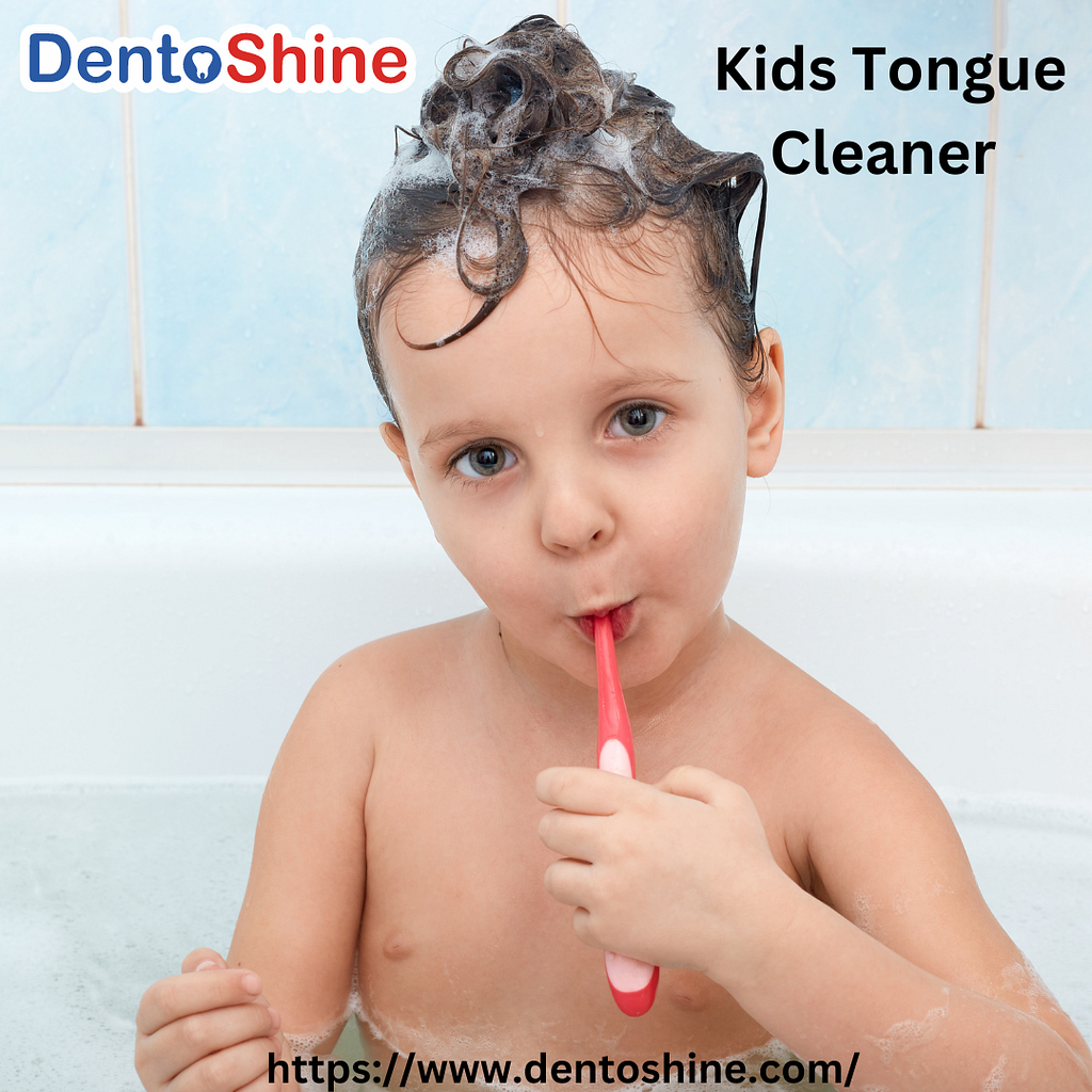 Kids Tongue Cleaner Dento Shine by Dento Shine on Dribbble