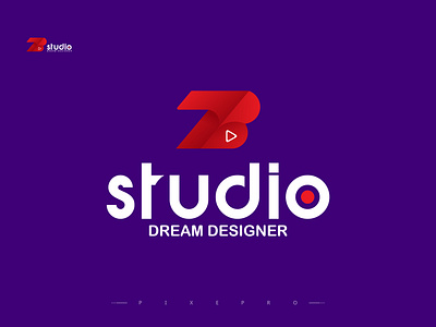 7B Studio (Unused) 7b 7b studio branding design graphic design logo logo design modern logo studio