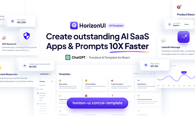 Introducing Horizon AI Template: Create outstanding AI SaaS Apps admin dashboard admin panel admin template ai ai template artificial intelligence chat gpt chatgpt chatgpt ai template chatgpt design chatgpt template dashboard free gpt machine learning openai template ui