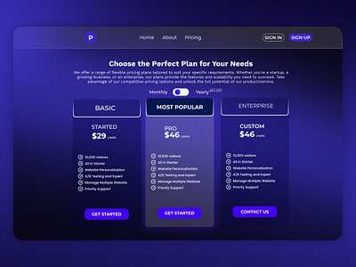 Pricing Table design #daily ui challenge 30 adobe xd app branding dailyui dailyuichallange design graphic design icon ifgma illustration landing page logo pricingtabledesign ui ui design uiux user experience design user interface design ux design web ui