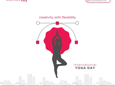 International YOGA DAY branding branding agency design graphic graphic design graphicdesign illustrator internationalyogaday logo yoga yogaday