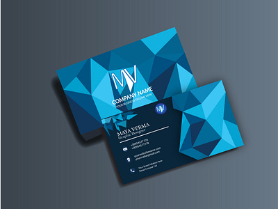 Business card adobeilllustration branding businesscard design graphic design illustration logo mvlogo