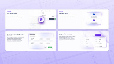 Illustrations for the cards. accardion branding card cards design landing purple tabs ui ux