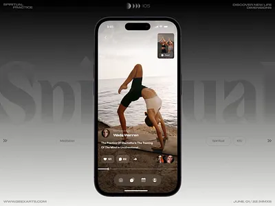 Yoga Mobile App app exercise fitness meditation wellness yoga zen