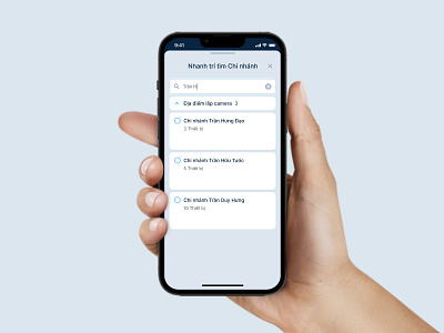 "Nhanh trí tìm Chi nhánh" design mobile typography ui ux writing