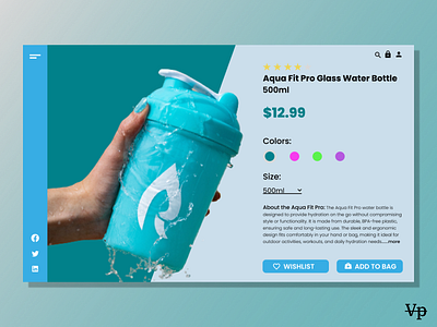 Single Product Landing Page dailyui design ui ux uxdesign