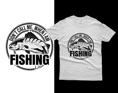 Fishing T-Shirt Design black t shirt branding branding t shirt custom t shirt design fish fishing fishing t shirt graphic design illustration logo minimal mom t shirt outdoor t shirt summer t shirt design typhograpy typography typography t shirt vector