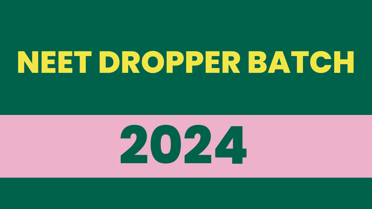 NEET Dropper Batch 2024 By Nikita Chauhan On Dribbble