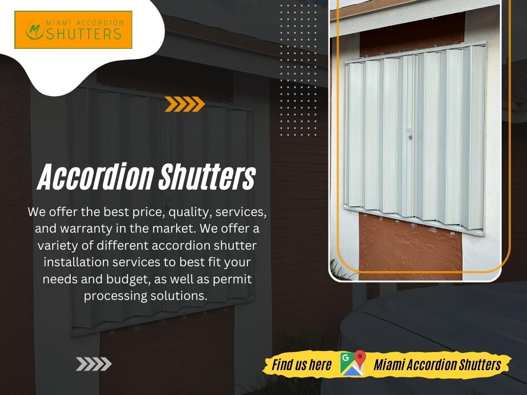 Accordion Shutters by Miami Accordion Shutters Hurricane Shutters on