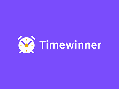 Timewinner app branding champion clock design graphicdesign icon logo logo for sale logodesign logomark logotype medal reward time time tracker unused winner