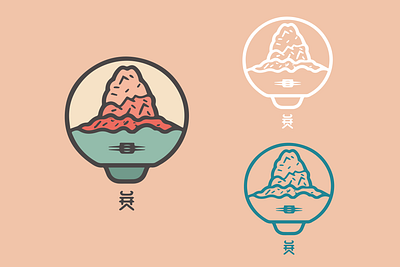 Ice cream logo concept