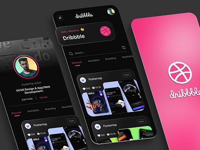 Dribbble: Discover the World's Top Designers & Creative agencybr app design branding clean concept creativeshowcase dailyui design designcommunity designcommunityplatform designinspiration designportfolio dribbble dribbbleapp fluttertop graphic design mobile mobile app ui