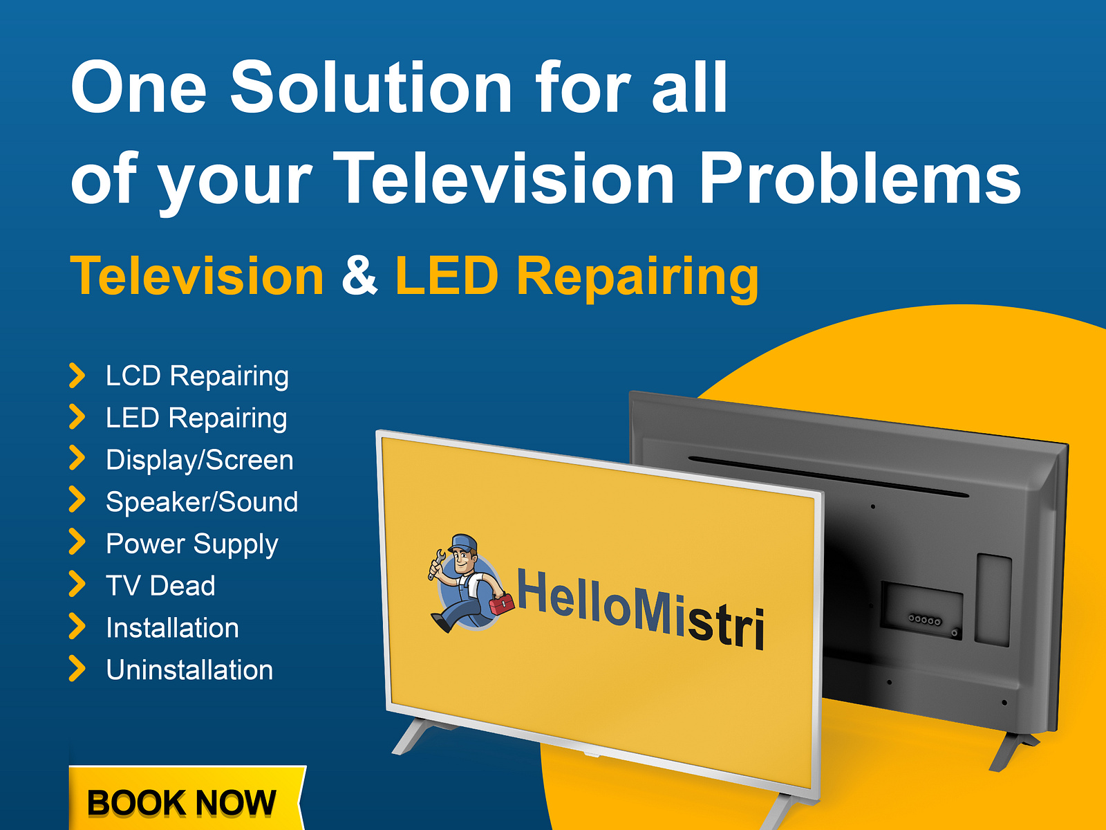 led-tv-repair-online-by-hellomistri-on-dribbble