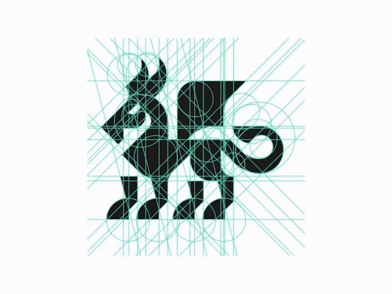 Mythical dragon logomark design (grid) video - by @anhdodes 3d anhdodes anhdodes logo animal icon animal logo animation branding design dragon icon dragon logo graphic design illustration logo logo design logo designer logodesign minimalist logo minimalist logo design motion graphics ui