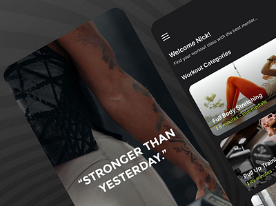 Fitness app UI design🏋🏼‍♀️ app branding design fitness sport ui ux