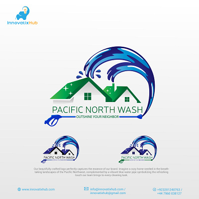 Home Cleaning Logo - (Pacific North Wash) booknow branding cleaningsolutionslogo cleanspaceslogo design homecleaningserviceslogo logo logo mark logodesign logoneed minimalist logo needlogo pacificnorthwash pacificnorthwestliving professionalcleanerslogo sparklinghomeslogo trustedexperts vector