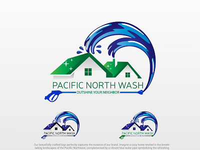 Home Cleaning Logo - (Pacific North Wash) booknow branding cleaningsolutionslogo cleanspaceslogo design homecleaningserviceslogo logo logo mark logodesign logoneed minimalist logo needlogo pacificnorthwash pacificnorthwestliving professionalcleanerslogo sparklinghomeslogo trustedexperts vector