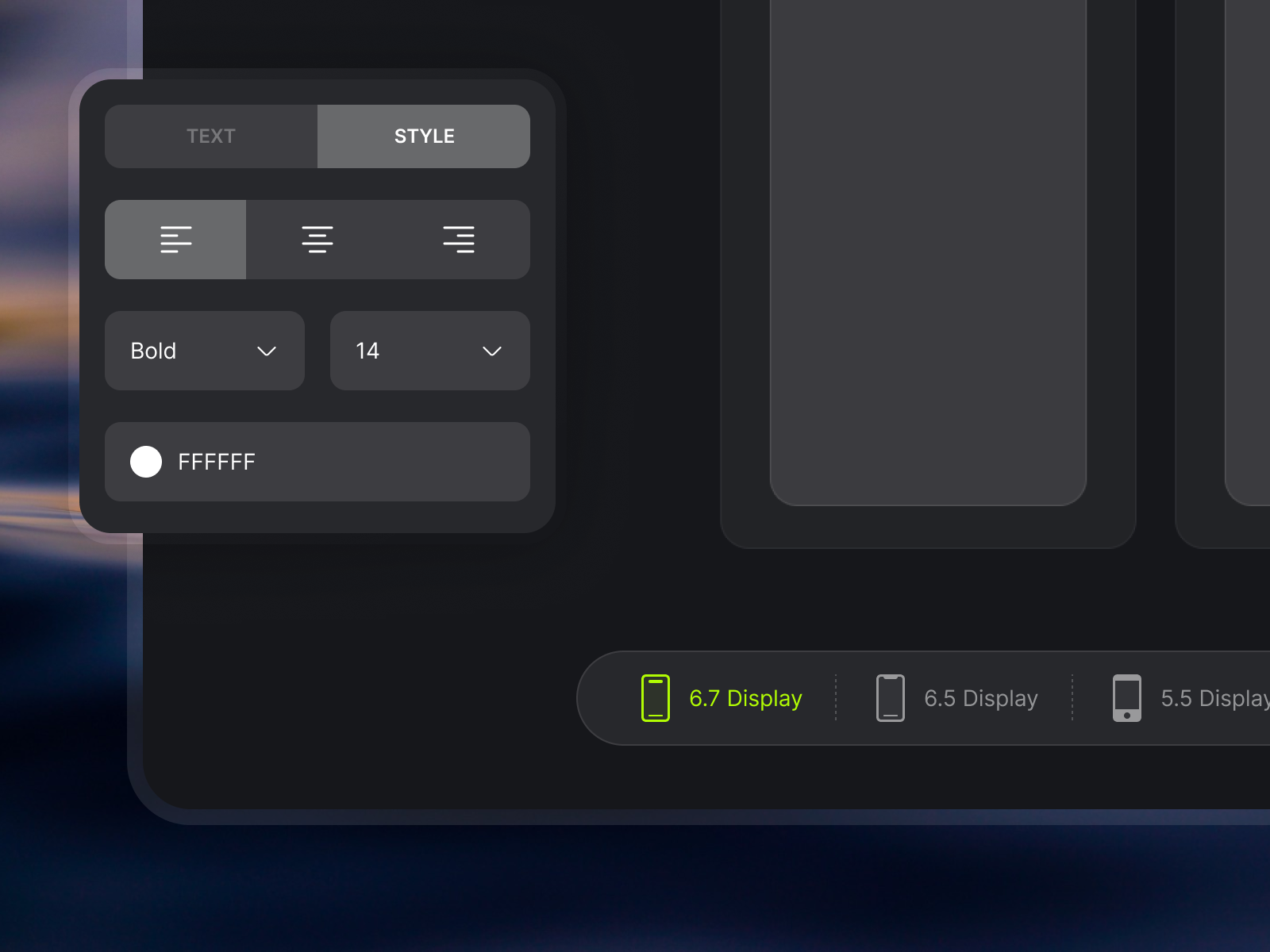 🚀 Side Project: Store Screen Generate by TUGAY on Dribbble