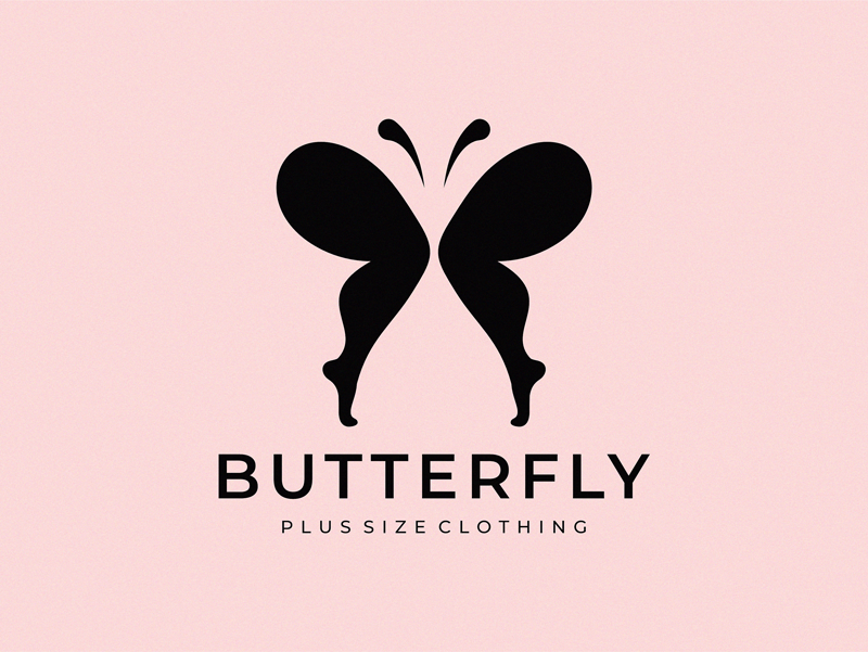 Butterfly (plus size clothing) by Yuri Kart on Dribbble