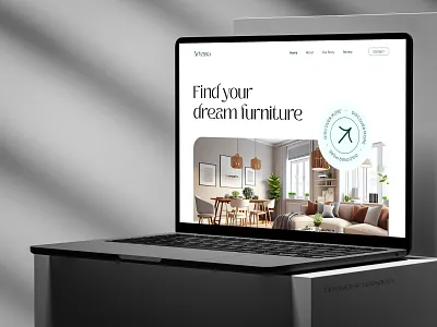 Furniture Landing Page | Website Design Ul chair decor e commerce flamekast furniture website homepage ikea interior landing page landingpage living room online store responsive shop shopping sofa ui uiux webdesign website