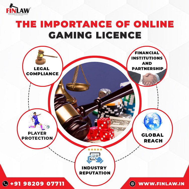 The importance of online gaming license by Finlaw Consultancy on Dribbble
