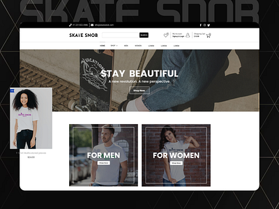 Skate Snob 👕 branding graphic design image logo typography ui web design