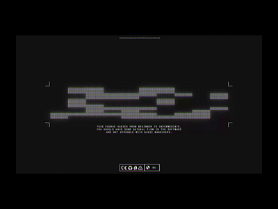 Scene Exploration №004 c4d design interaction octane typography ui web