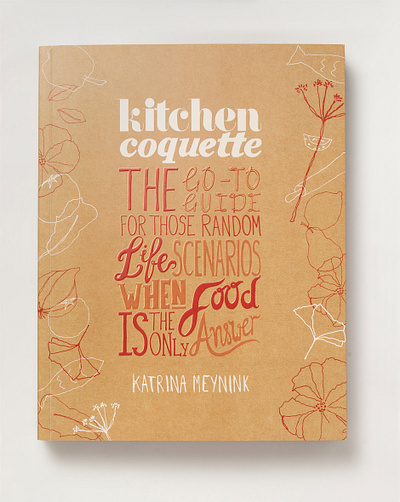 Kitchen Coquette Cover Design cover art illustration publication design