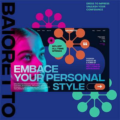 Baioretto branding clean design dashboard design figma illustration info graphic landing logo ui