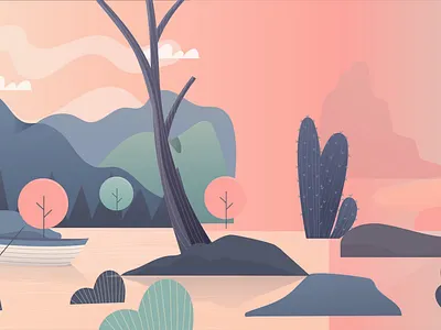 Parallax animation 2d animation animation design graphic illustrator motion graphic