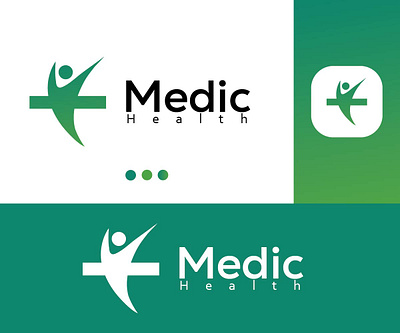 Medic Health Logo Design appicon brand identity branding creativelogo design gridlogo health logo logo logodesinger logoideas logomark modern logo professionallogo