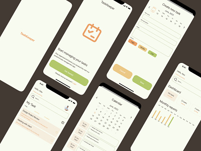 Task Tracker App design it mobile app mobile design tasktracker ticketing system