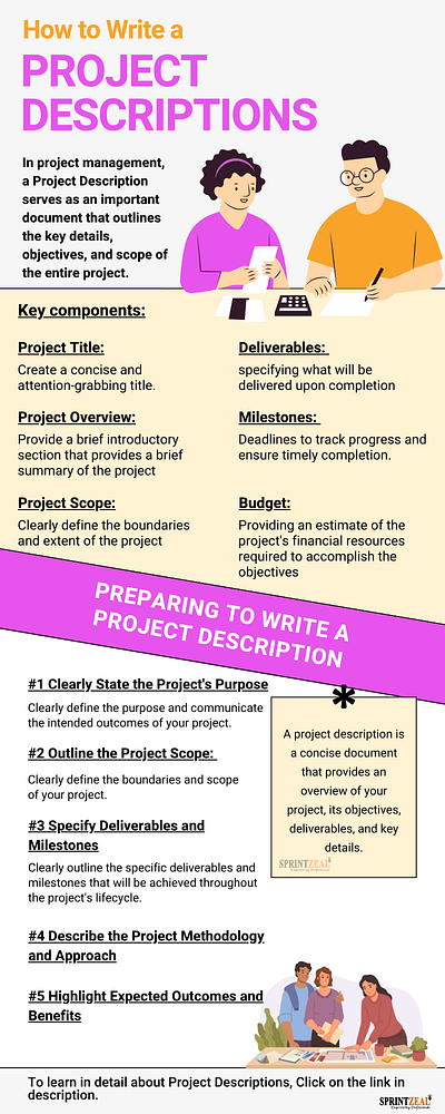 How to Write a Project Descriptions: A Step-by-Step Guide by Sprintzeal ...