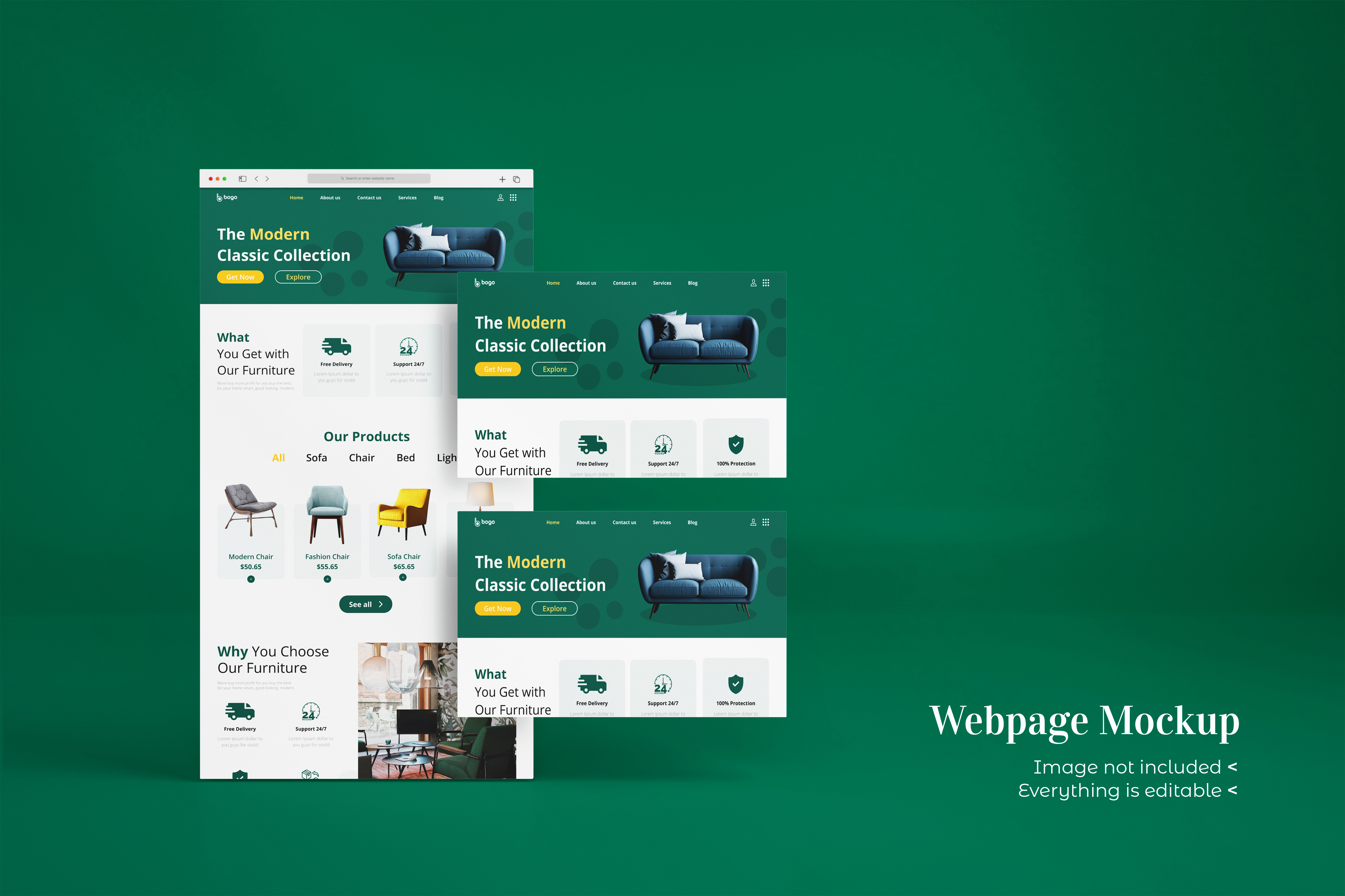 UI/UX Furniture Landing Page adobe xd figma furniture landing page furniture ui furniture web page furniture website landing page landing page design landing page designer landing page ui ui ui landing page uiux designer uiux landing page user experinece user friendly ux web landing page web page design web ui