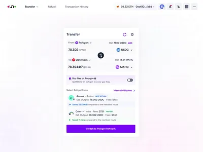 Toast Animation animation blockchain bungee crypto interaction toast ui web web3